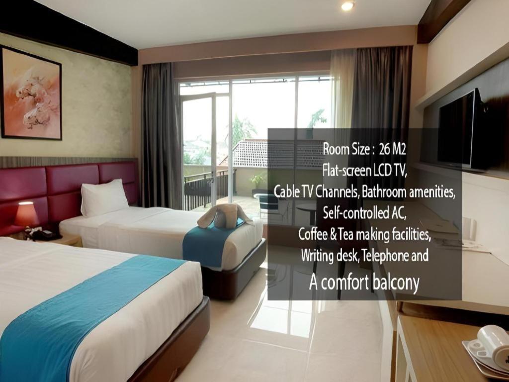 Asoka Luxury Hotel Bandar Lampung Exteriör bild
